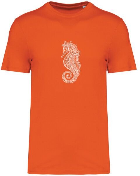 Brandless Basic Bio T-Shirt Nr.4 Seepferd 155g/m² XXS - 5 XL