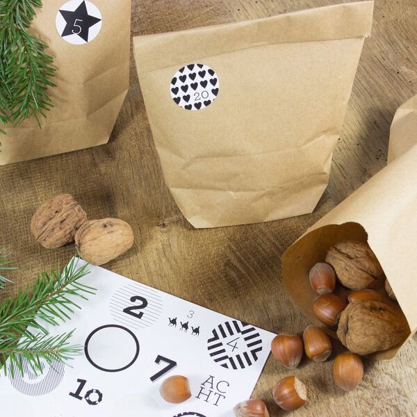 Bow & Hummingbird Adventskalender Natur zum Befüllen