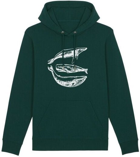 ilovemixtapes Three Whales Hoodie Kapuzensweater aus Bio-Baumwolle Fair Wear