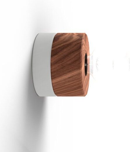 ALMUT von Wildheim Wandleuchte Walnuss Holz angesagte Pastelltöne skandinavisches Design