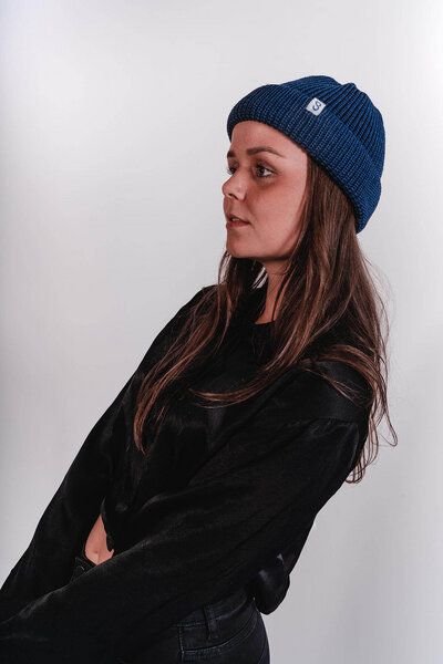 Grote Strick Kurze Grobstrickmütze STINT reine GOTS-zertifizierte Merinowolle