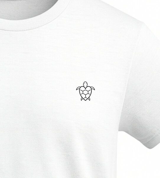 vis wear Turtle Heart - Organic Shirt