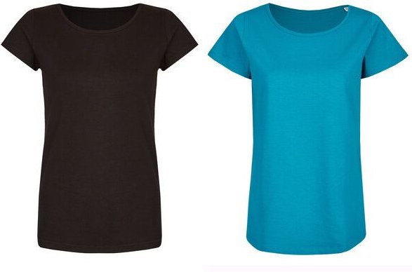 Brandless Basic Bio T-Shirt (ladies) Doublepack GOTS