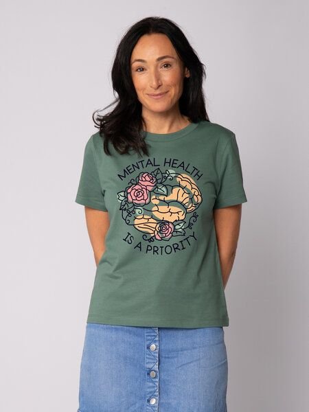 watapparel T-Shirt Frauen Mental Health