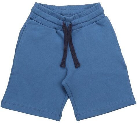 Cotokids Kinder Shorts GOTS-zertifiziert aus Bio-Baumwolle, dunkelblau, elastischer Bund mit Kordelzug – Walkiddy, weich...