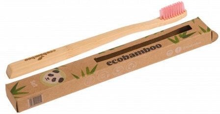 Zahnbürste Ecobamboo weich rosa