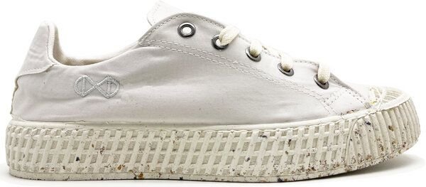 Veganer Sneaker "nat-2 Mono ETA Low waterproof" MEN aus Biobaumwolle