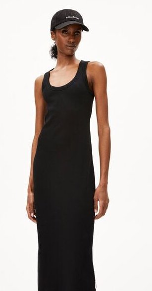 ARMEDANGELS GOLDAA Damen Ripp-Jerseykleid aus Bio-Baumwoll Mix