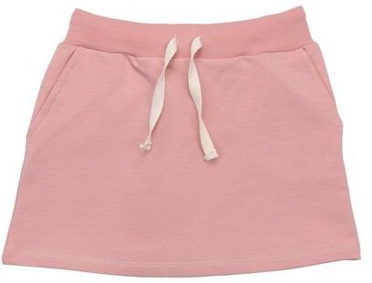 Kinder Sportrock GOTS zertifiziert Bio-Baumwolle, Altrosa, Walkiddy