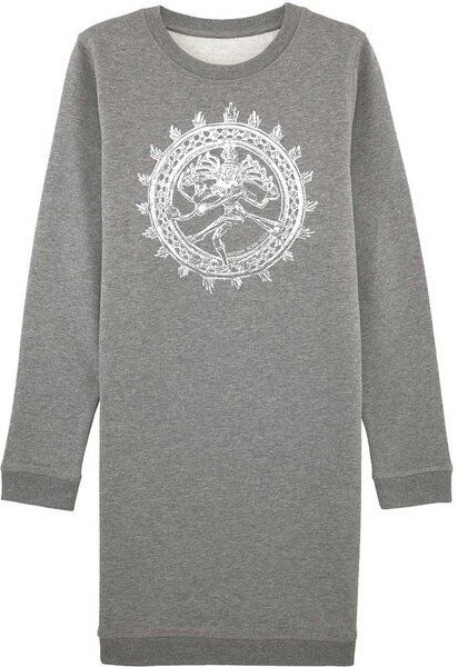 Natural Born Yogi Yoga Sweatshirtkleid - Shiva Fever