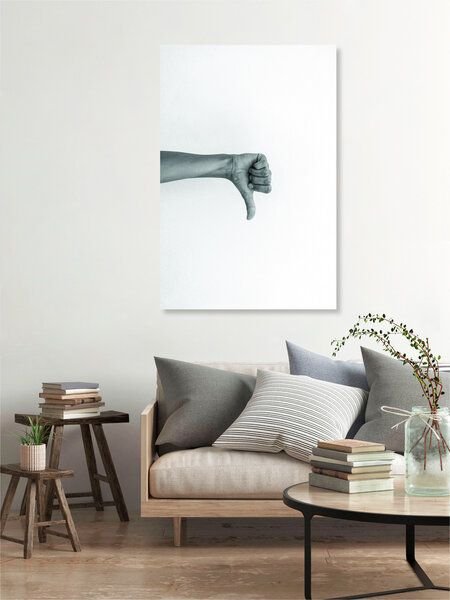 Photocircle Poster / Leinwandbild - Hands - Flop