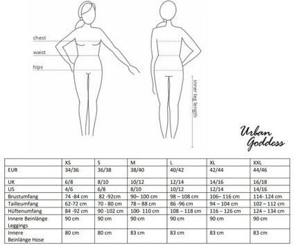 Urban Goddess Ojas Loose Fit Yoga Hose mit Bambus viskose