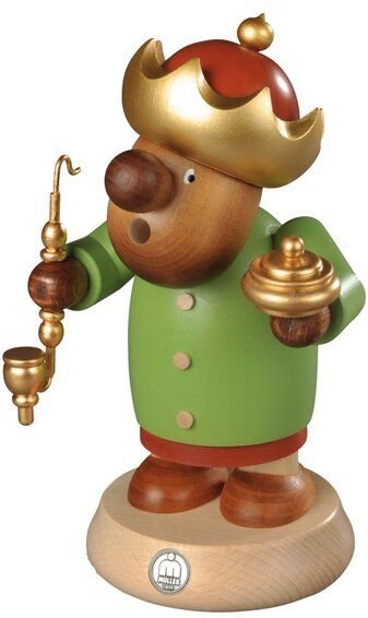 Müller Seiffen Müllerchen Balthasar, die Räuchermännchen mit der Knollennase