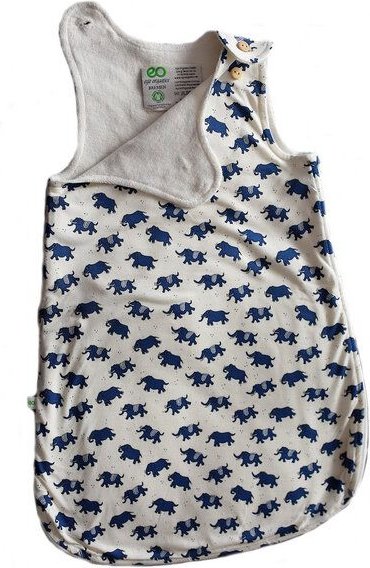 ege organics Baby Schlafsack Bio-Baumwolle Ärmellos 0-6 Monate oder 6-18 Monate