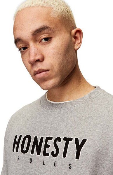 Honesty Rules Logo Embro Sweat