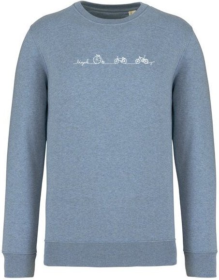 Brandless Basic Bio Unisex Sweatshirt Nr.3 Bicycle Line 350g/m²