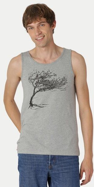 Peaces.bio - handbedruckte Biomode Bio Tank Top Windy Tree Herren