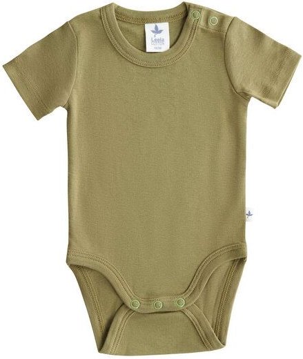 Leela Cotton Baby Kinder Body Kurzarm Bio-Baumwolle Rippjersey 2006