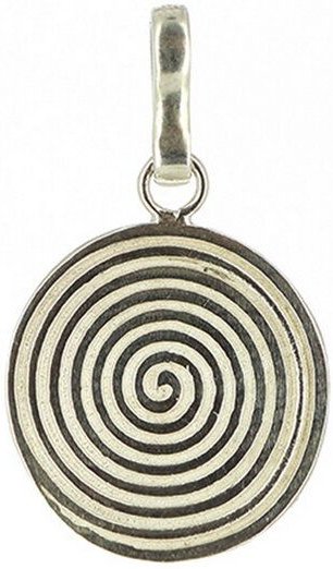 Mitienda Shop Anhänger aus 950er Silber