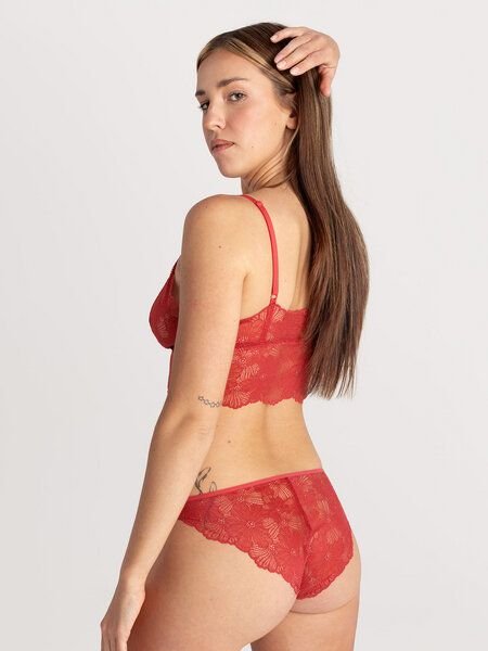 erlich textil Classy Lace Slip mit Spitze aus weichem recyceltem Polyamid, made in Europe