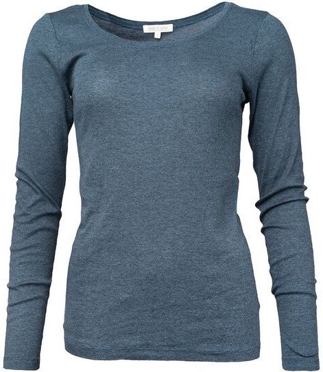 Alma & Lovis Ringel-Jerseyshirt aus Bio-Baumwolle | Melange Shirt