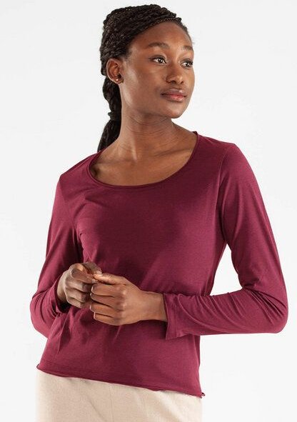 Alma & Lovis Smartes Langarmshirt aus Bio-Baumwolle | Smart Shirt