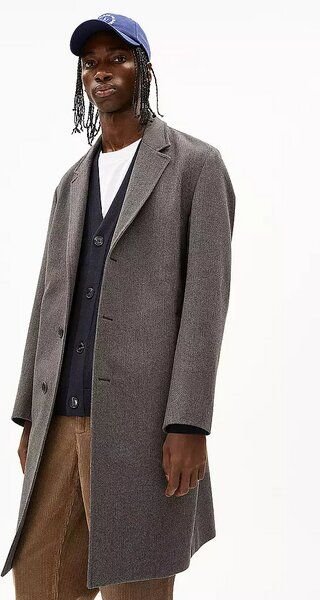 ARMEDANGELS PAABLO Herren Mantel aus recycelter Wolle