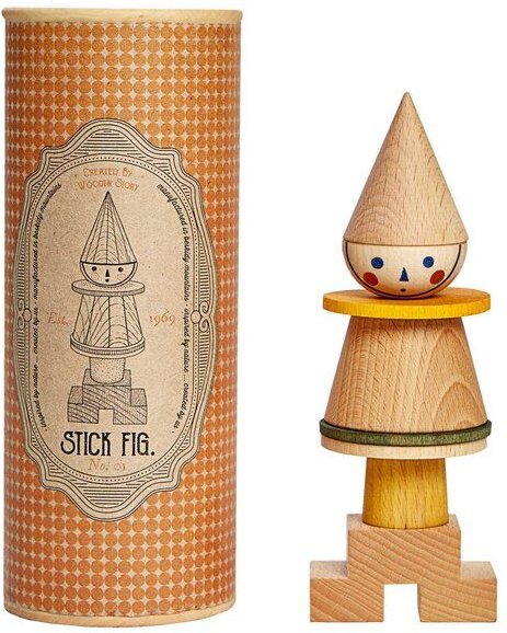 Wooden Story 8-teilige Steckfigur aus Holz