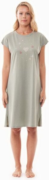 ORGANICATION DANVEER | Nachthemd aus Bio-Baumwolle mit Print