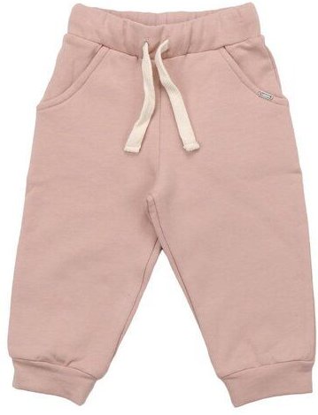 Kinder Baggy Hose GOTS zertifiziert, Bio-Baumwolle, rosa, „Cat Pink“, weich, elastischer Bund – Walkiddy