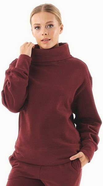 ORGANICATION Sweatshirt aus Bio-Baumwolle mit Rollkragen