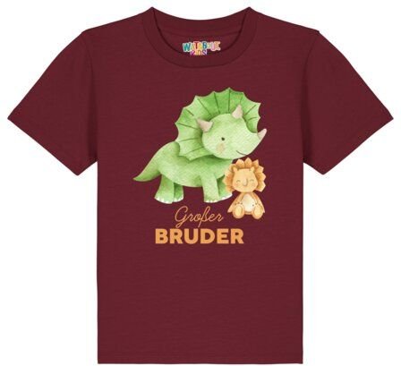 watabout.kids T-Shirt Kinder Dinosaurier 07 Großer Bruder