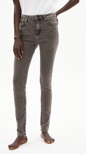 ARMEDANGELS TILLAA X STRETCH - Damen Skinny Leg Mid Waist aus Bio-Baumwoll Mix