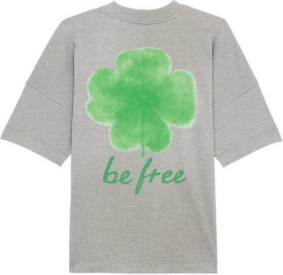 be free shoes LUCK - Kleeblatt Organic Oversize Shirt