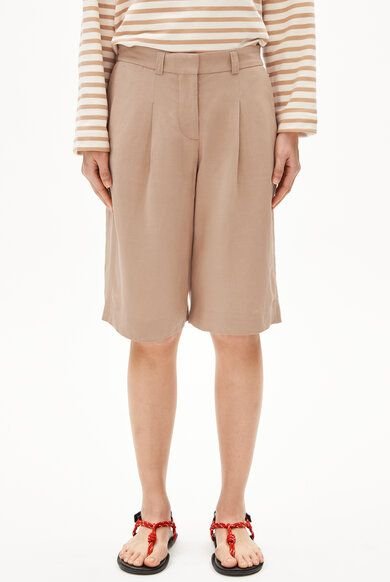 Thumbnail - ARMEDANGELS NAMAAL LINO Damen Shorts aus Leinen-Mix