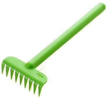 BioFactur Harke aus Biokunststoff