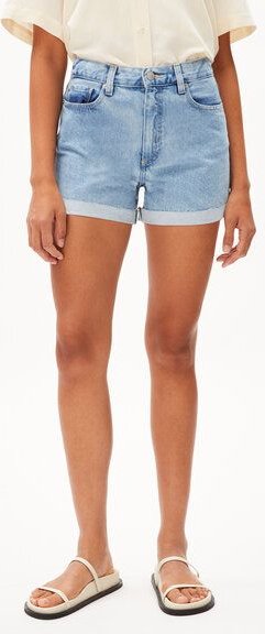 ARMEDANGELS LEMEAA TURN - Damen Jeans Shorts aus recyceltem Baumwoll Mix