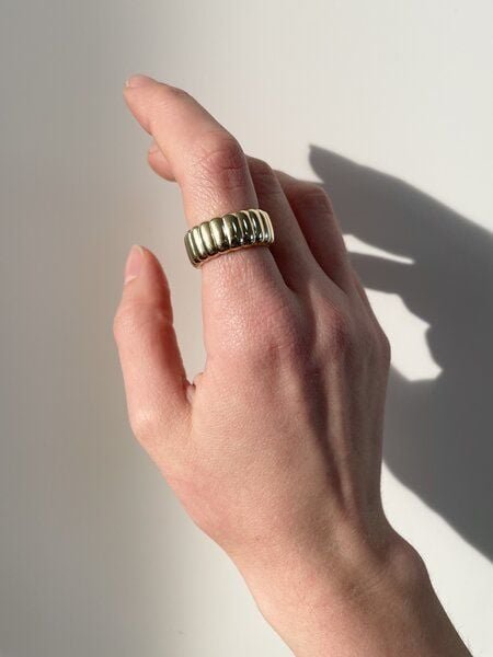 noemvri fashion label Linienring