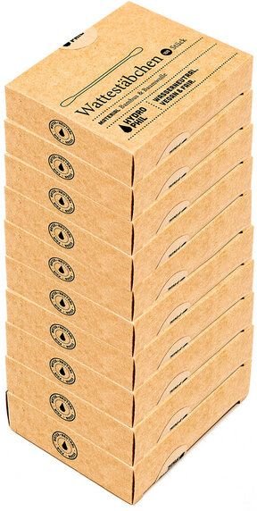 HYDROPHIL Bambus Wattestäbchen 10 x 100 Stk.