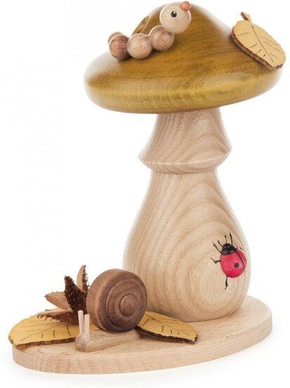 Dregeno Räucherpilz "Grünling" aus dem Erzgebirge