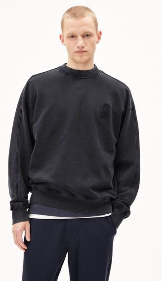 ARMEDANGELS EMAAL CREWNECK GMT DYE Herren Sweatshirt aus Bio-Baumwolle