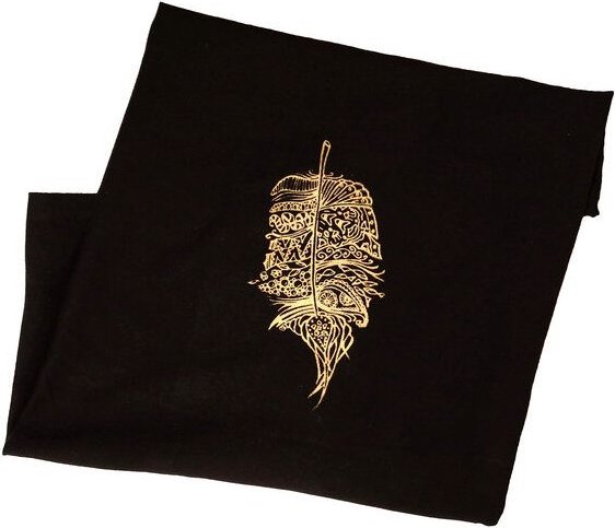 liebewicht Multifunktions Loop Schlauchschal Bio "Feder"