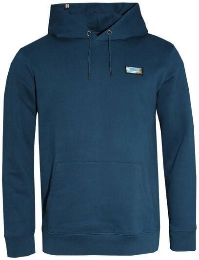FÄDD Herren Sweatshirt Hoodie aus Bio-Baumwolle "Zuhause" Blau