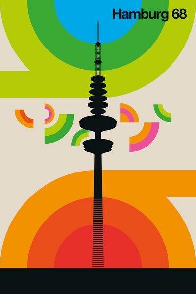 Photocircle Poster / Leinwandbild - Hamburg 68