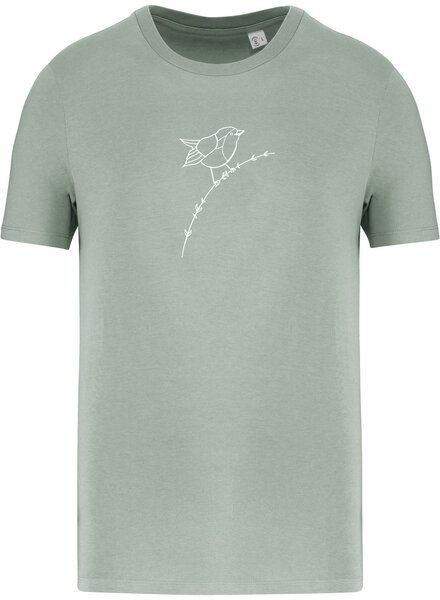 Brandless Basic Bio T-Shirt Rotkehlchen Nr. 4 ( 155 g/m²)
