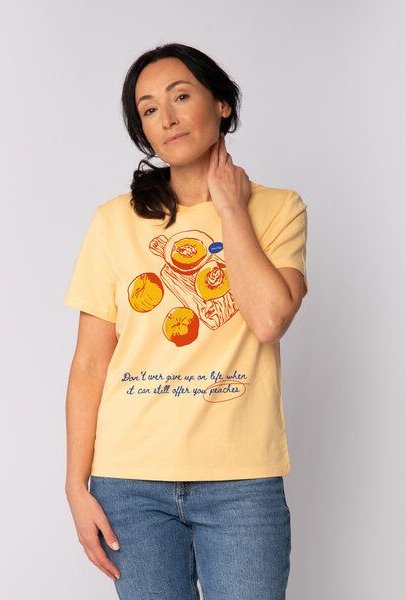 watapparel T-Shirt Frauen Peaches