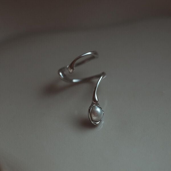 Nella & Sina Earcuff JANA Perle | Ohrring