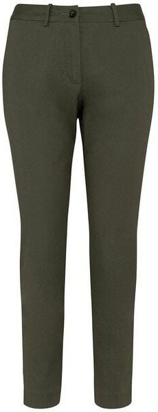 YTWOO Nachhaltige 7/8 Chino-Damenhose