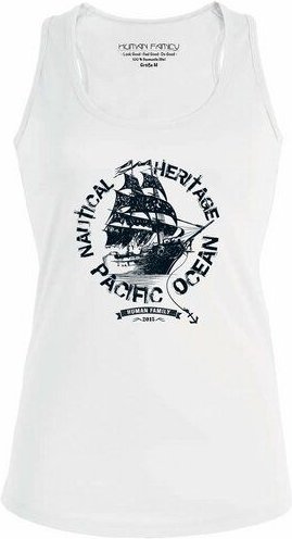 Human Family Damen Tanktop mit Racerback "Attentiion Black Pearl"