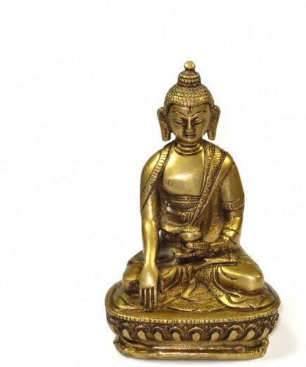 Just Be Messing Buddha Figur mit Mudra